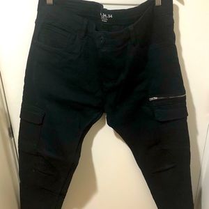 Slim-fit cropped cargo pants